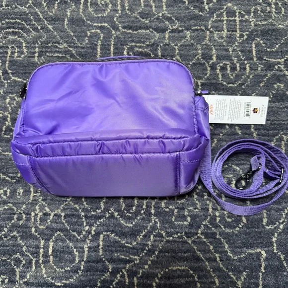NWT Lug Boomer Crossbody - Amethyst Purple - Picture 2 of 5